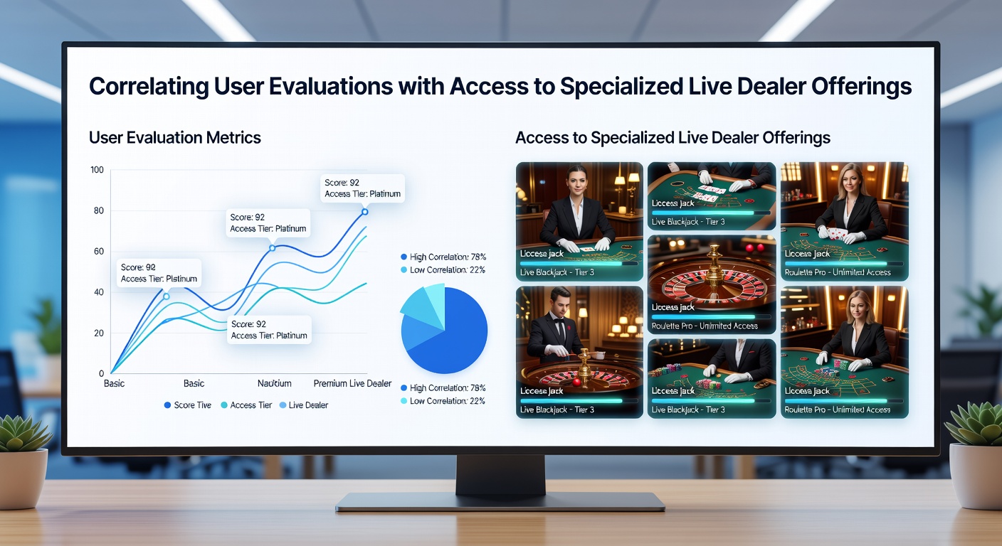 Detailed view of live dealer interface highlighting specialized features and rating prompts
