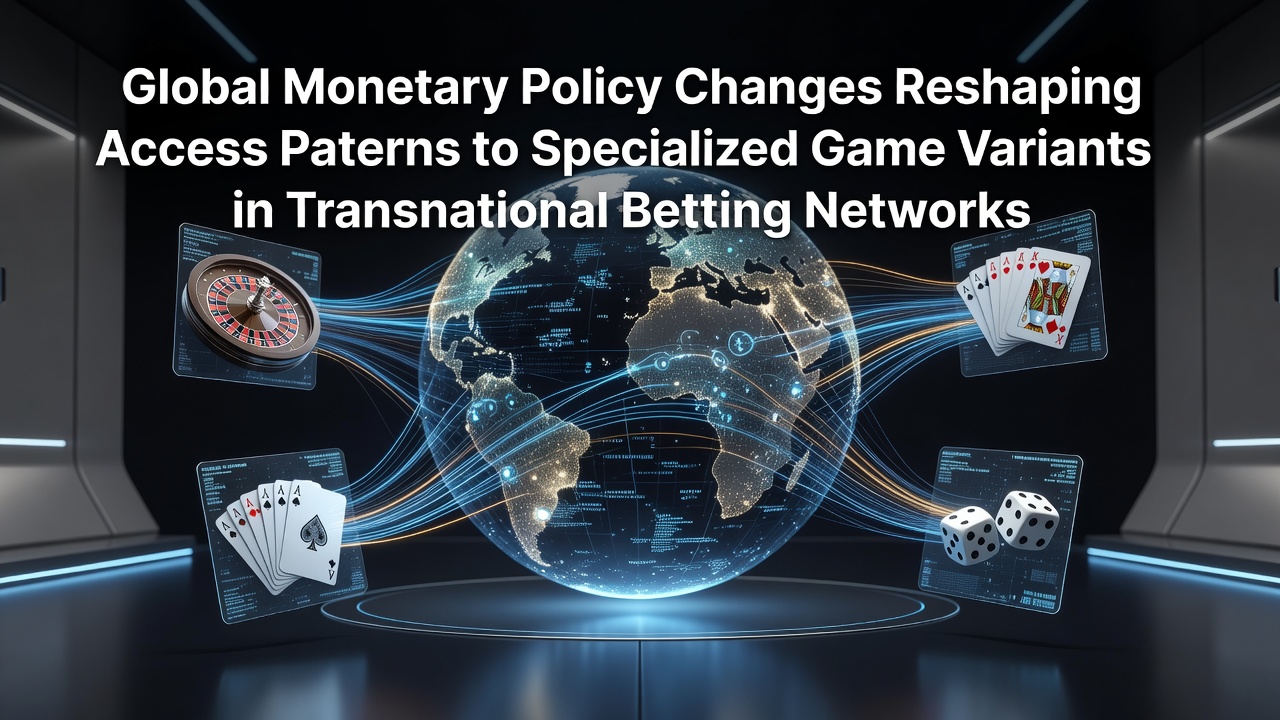 Global monetary policy shifts affecting transnational betting access patterns