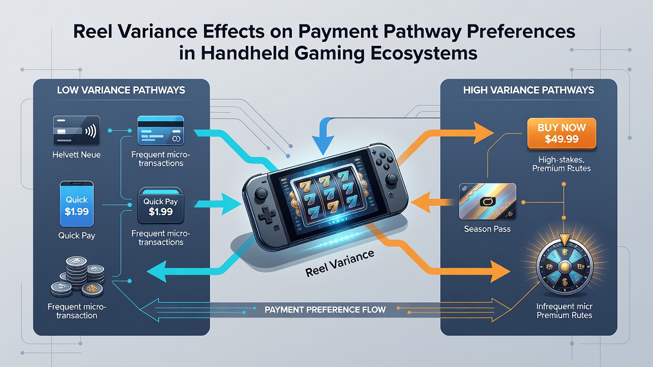 Analytics dashboard showing payment method distribution across different reel variance levels in mobile gaming